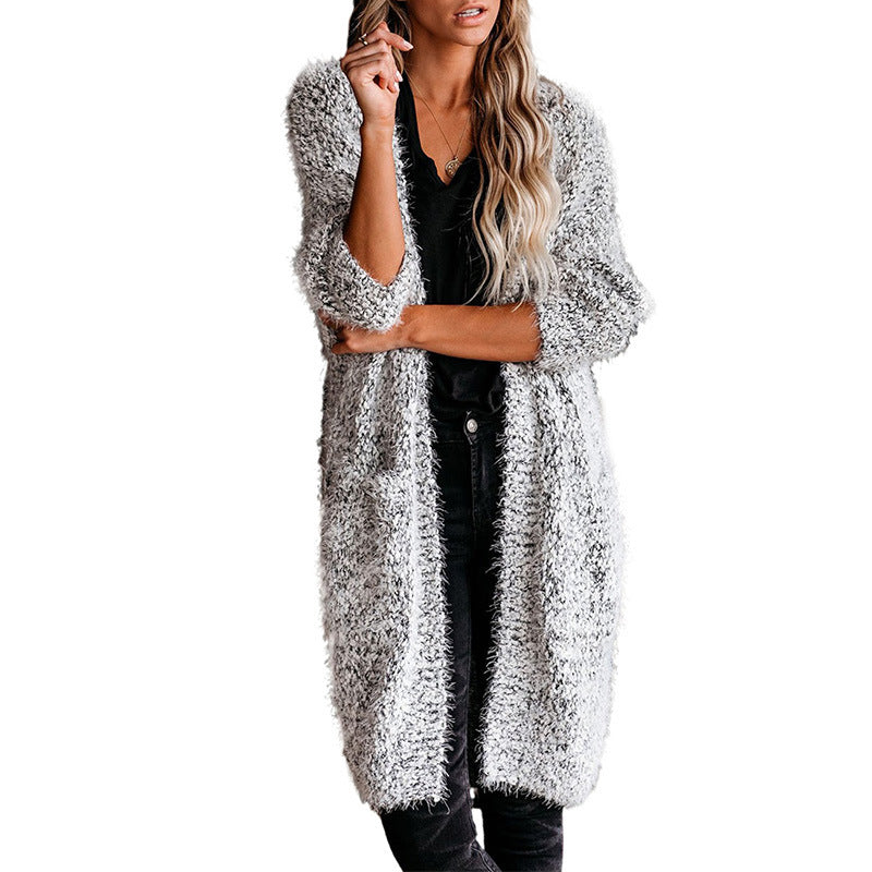 Cuddle Up Time Knitted Cardigan Teddy Coat