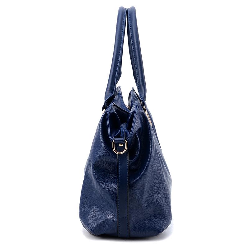 Fashionista Large-capacity Soft Leather One-shoulder Diagonal Bag